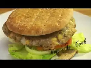 Video: How To Make CRISPY VEGAN Burger.